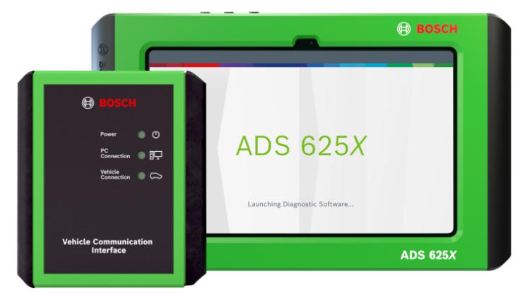 Bosch ADS 625X Front View with 10.1” Touchscreen