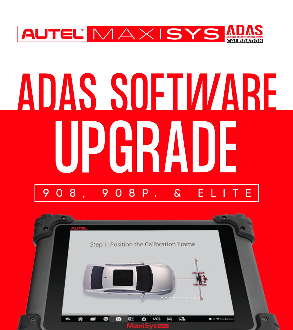 Autel ADAS Software upgrade for 908, 908P and Elite tablets