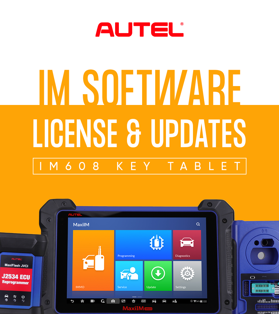 AUTEL IM Key Programming Software Updates - AE Tools & Computers