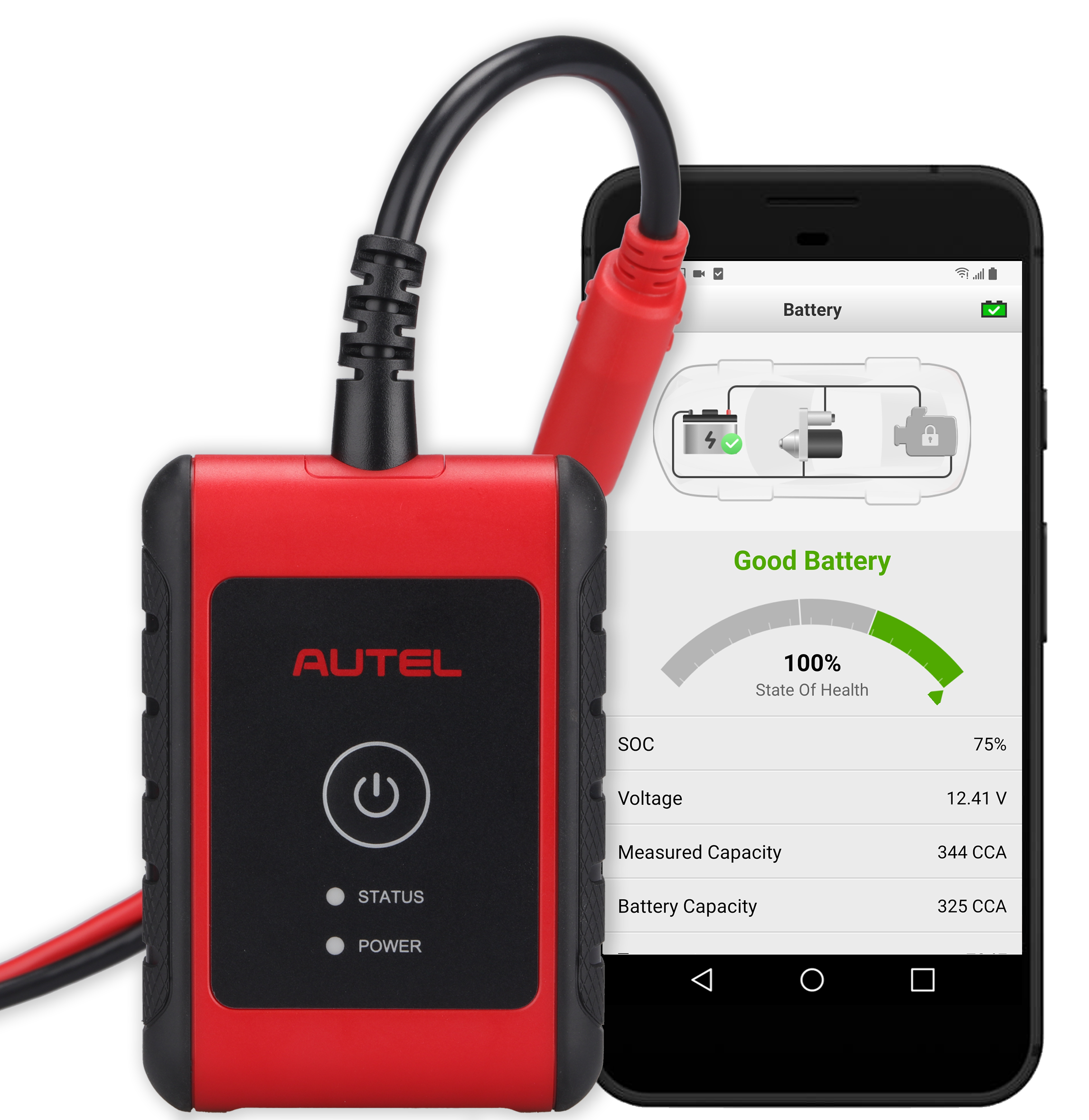 Autel MaxiBAS BT506 Battery Analysis Tool - AE Tools & Computers