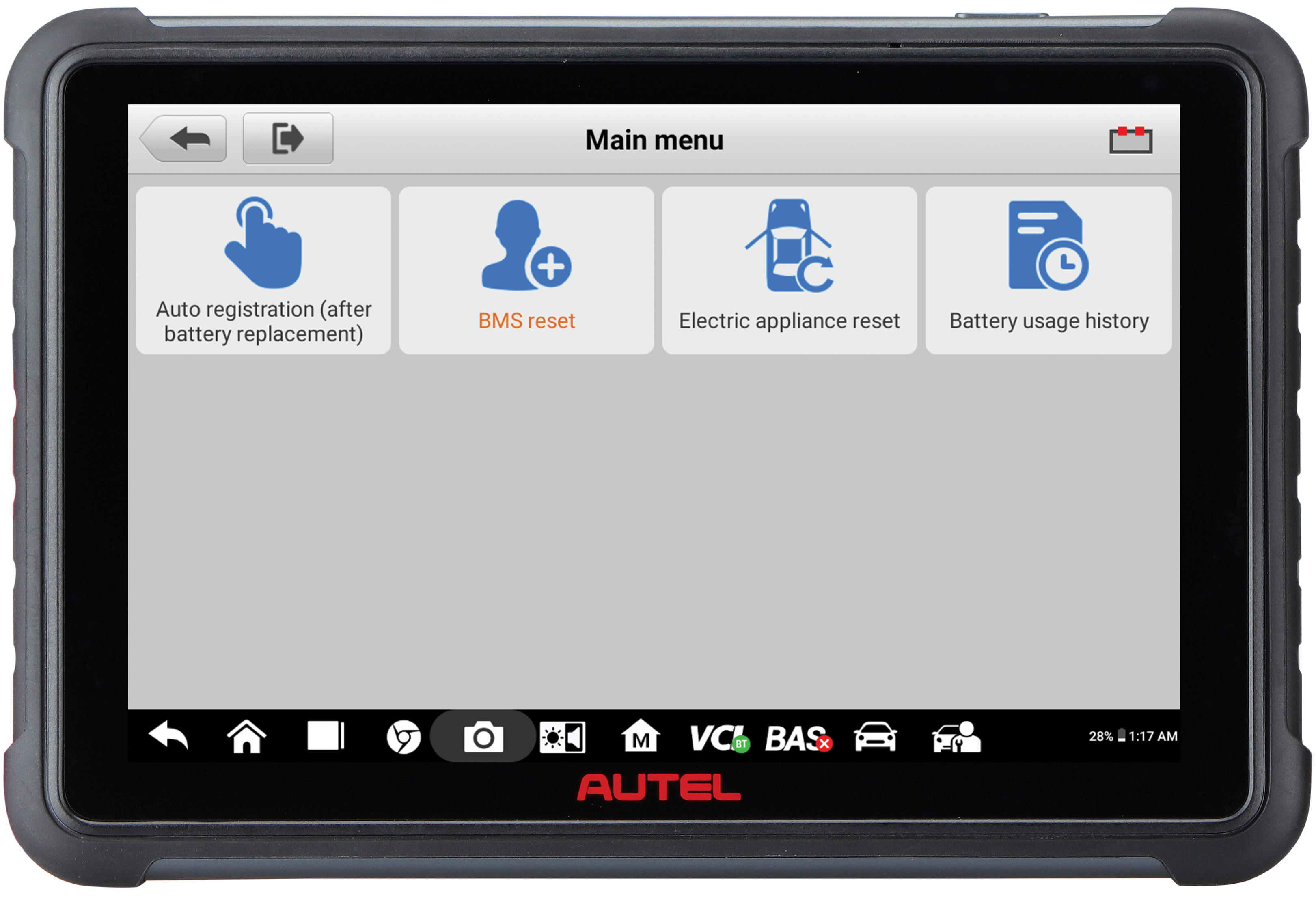 Autel MaxiBAS BT609 7 inch wireless Battery Diag Tablet - AE Tools & Computers