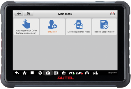 Autel MaxiBAS BT609 7 inch wireless Battery Diag Tablet - AE Tools & Computers