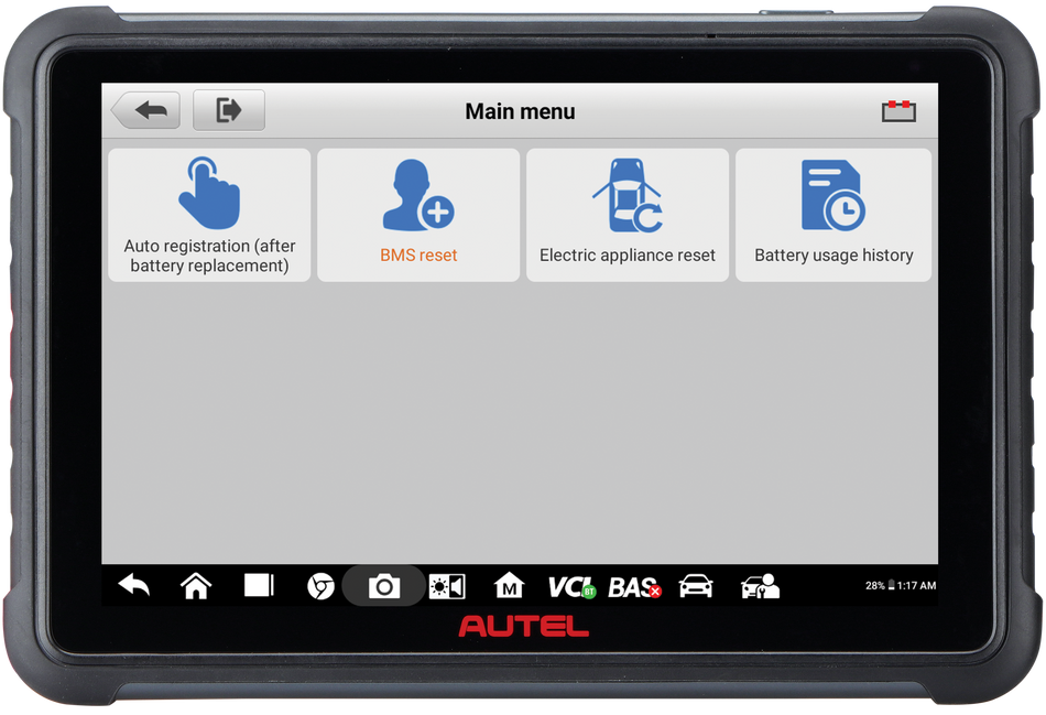 Autel MaxiBAS BT609 7 inch wireless Battery Diag Tablet - AE Tools & Computers
