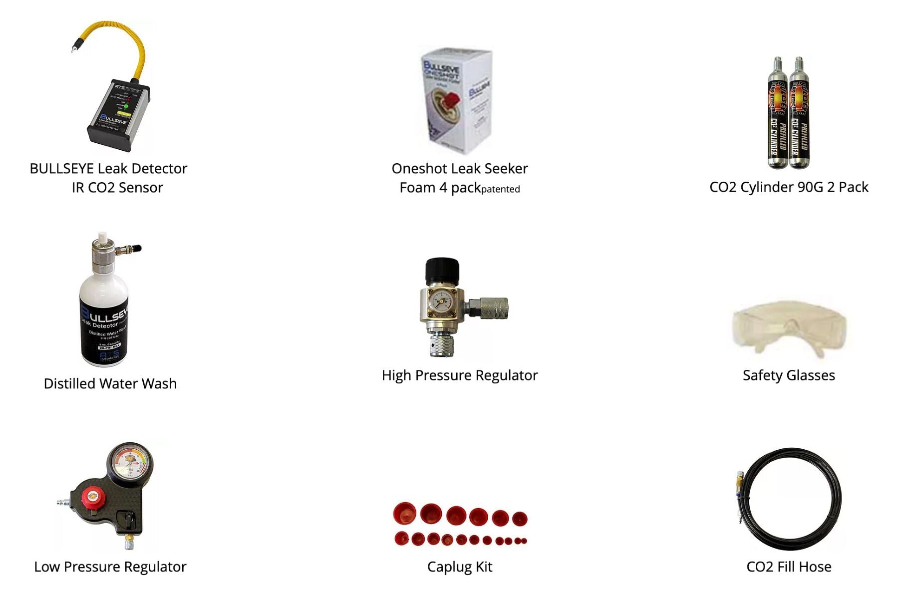 ATS BULLSEYE Leak Detector with IR Pro Kit AE Tools & Computers