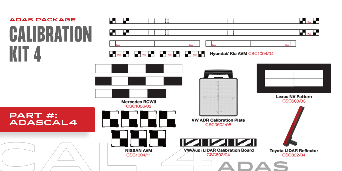 Autel ADAS CAL 4 Kit (works with std frame) - AE Tools & Computers