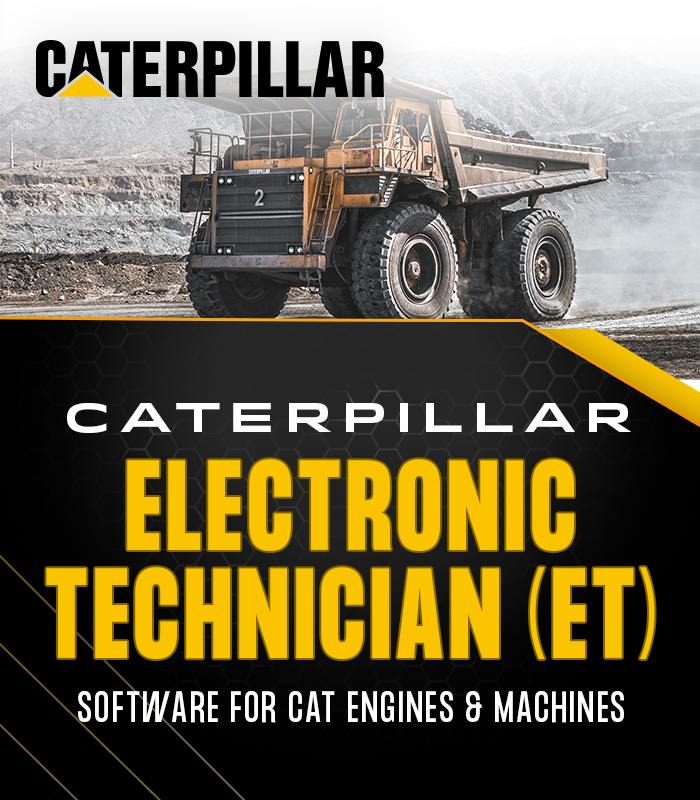 Caterpillar Electronic Technician (ET) For CAT Engines- Heavy Duty Software- AE Tools & Computers