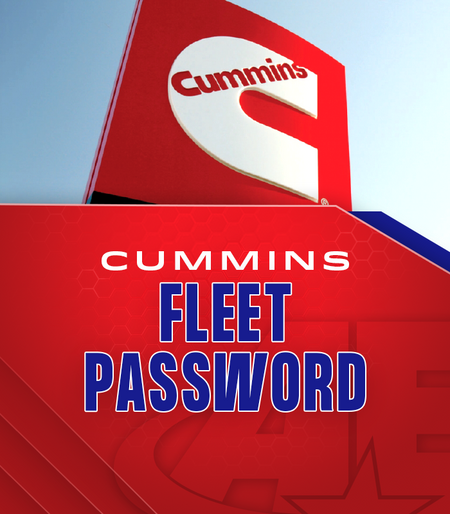 Cummins Fleet Account Password - AE Tools & Computers