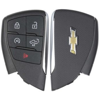 Chevrolet Silverado 5 button key fob