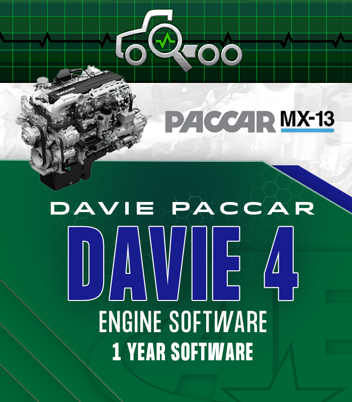 DAVIE4 PACCAR MX-13 Engine Software- 1 Year - AE Tools & Computers