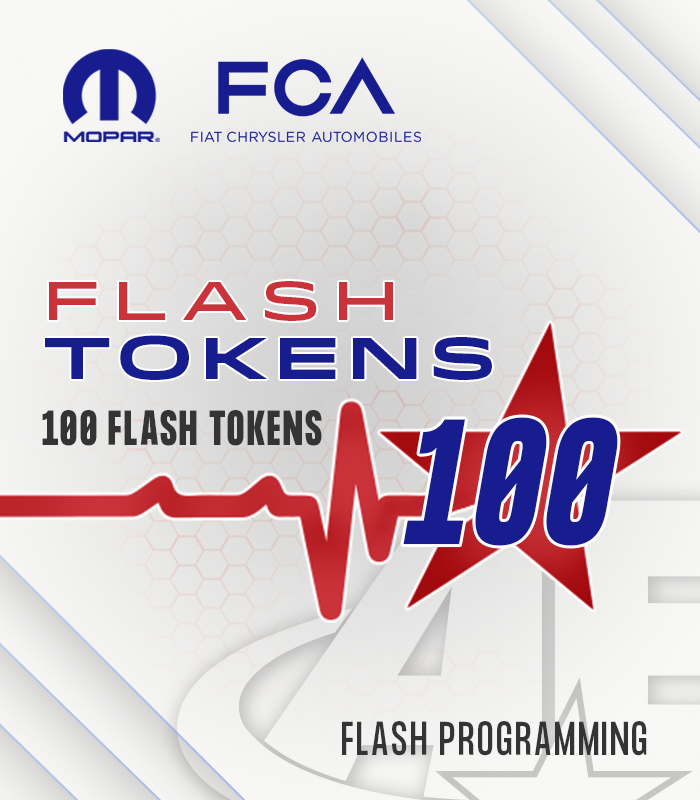 AE Tools - Flash Tokens 100 for Flash Programming