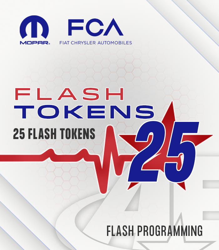 AE Tools - Flash Tokens 25 for Flash Programming