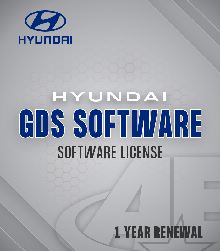 Hyundai GDS Software License, 1 Year subscription- AE Tools & Computers