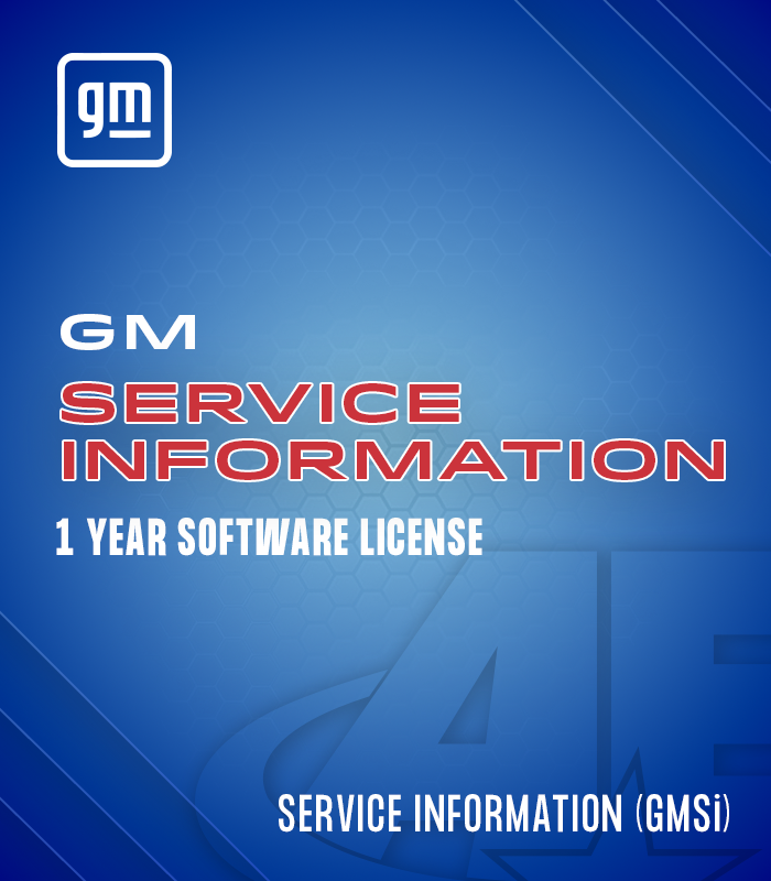 GM Service Information 1 Year Software License - AE Tools & Computers
