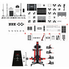 Complete ADAS calibration system for radar, lidar, and night vision