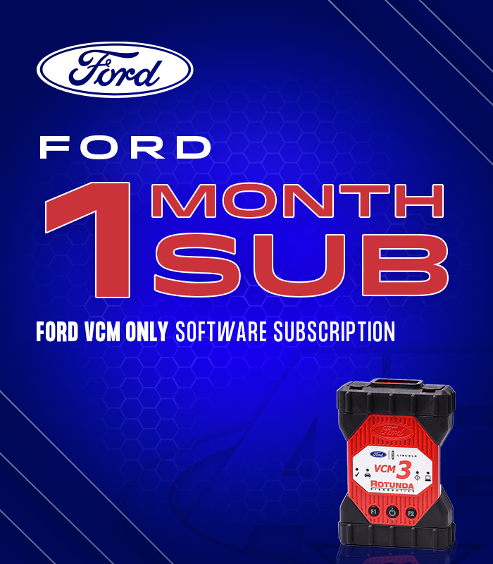 Ford One Month Sub IDS Software Subscription Download