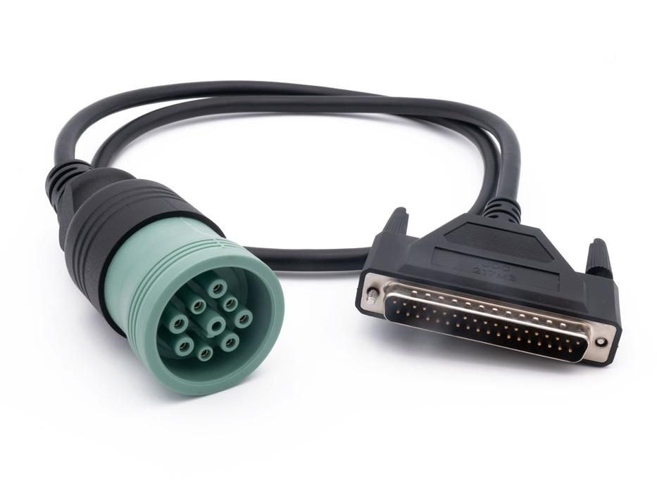 Jaltest Deutsch 9 Pin Cable - Type 2 (Green) - AE Tools & Computers