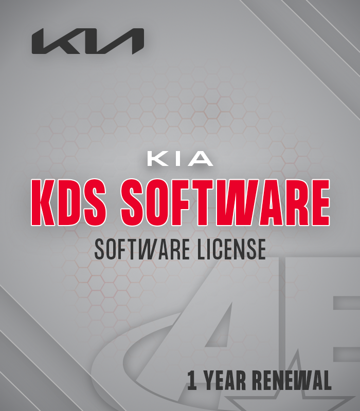 KIA KDS Software License, 1 Year subscription- AE Tools & Computers