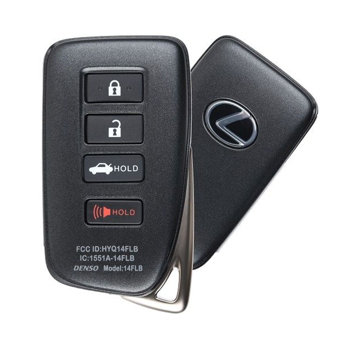 Lexus IS300 & IS350 key fob with 4 buttons