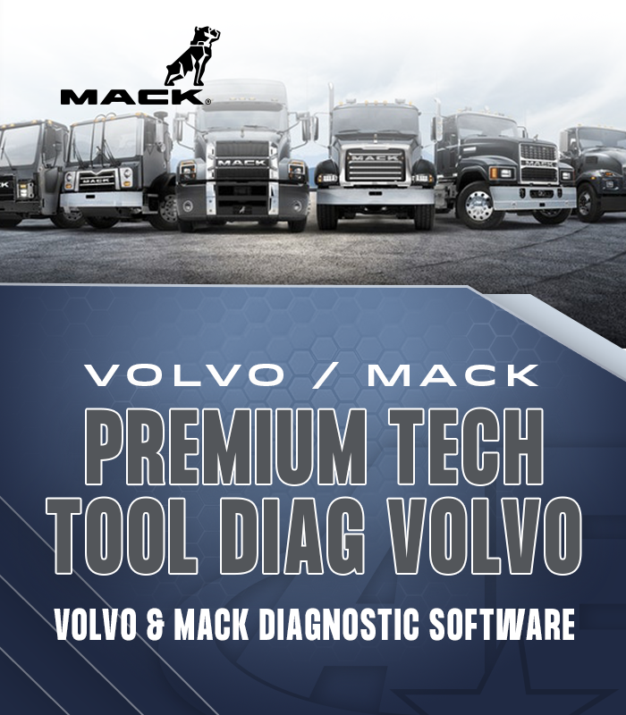 PTT Diagnostic Software Mack and Volvo vehicles 1 Yr