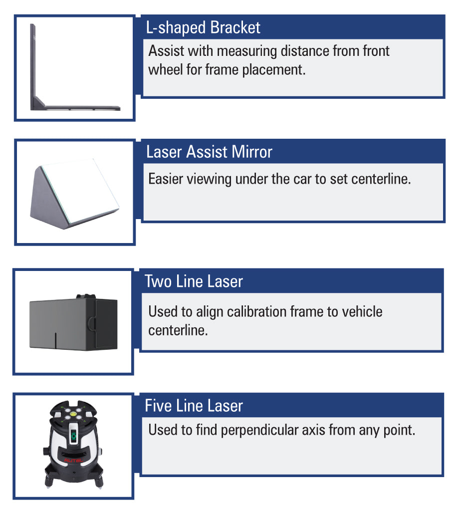 Autel ADAS Accessory Kit for Standard Calibration Frame - AE Tools & Computers