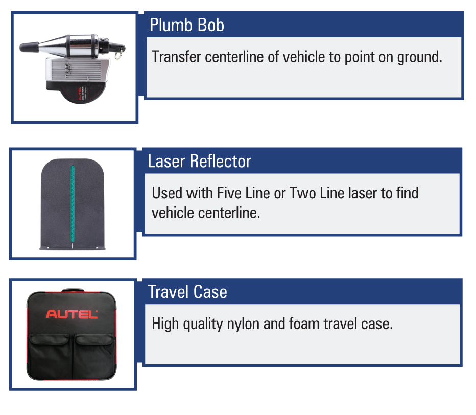 Autel ADAS Accessory Kit for Standard Calibration Frame - AE Tools & Computers