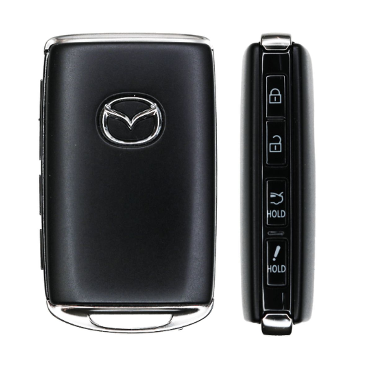 Mazda 3 4 button key fob with logo