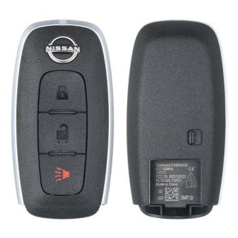 Nissan 3 Button key fob showing battery slot