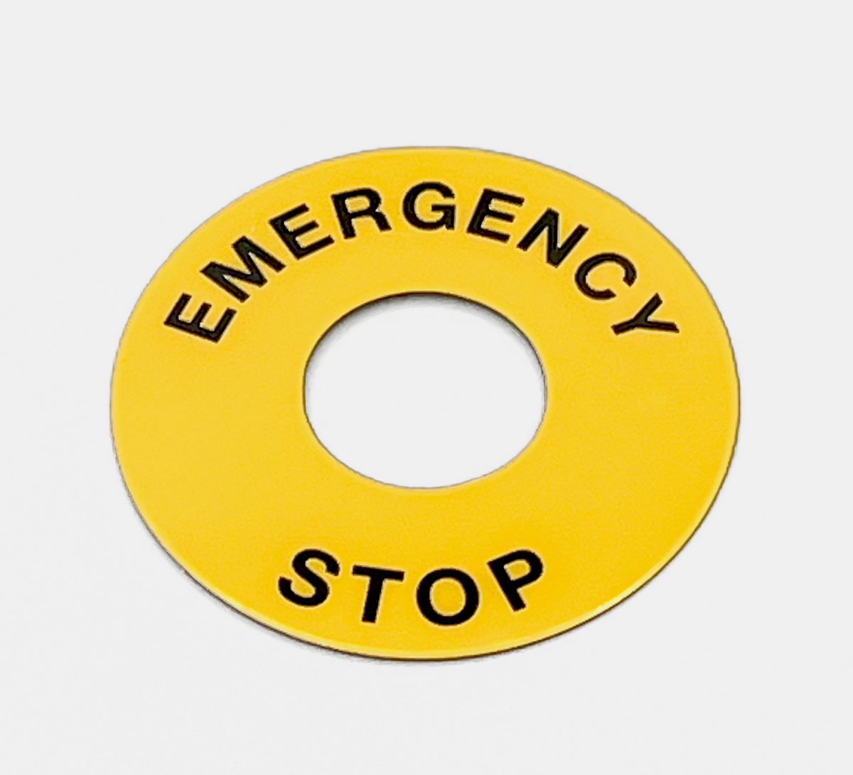 Keyline Emergency Top Button- Stop label - AE Tools & Computers