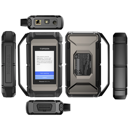 Phoenix MDCI Pro interface showing all angles of the MDCI