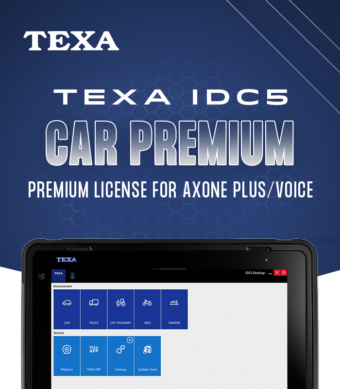 Multi-brand coverage in Texa IDC5 Premium for supercars