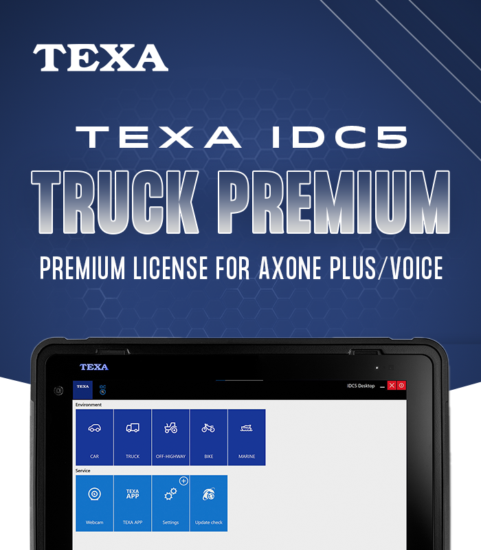 TEXA IDC5 Truck Software for commercial vehicles