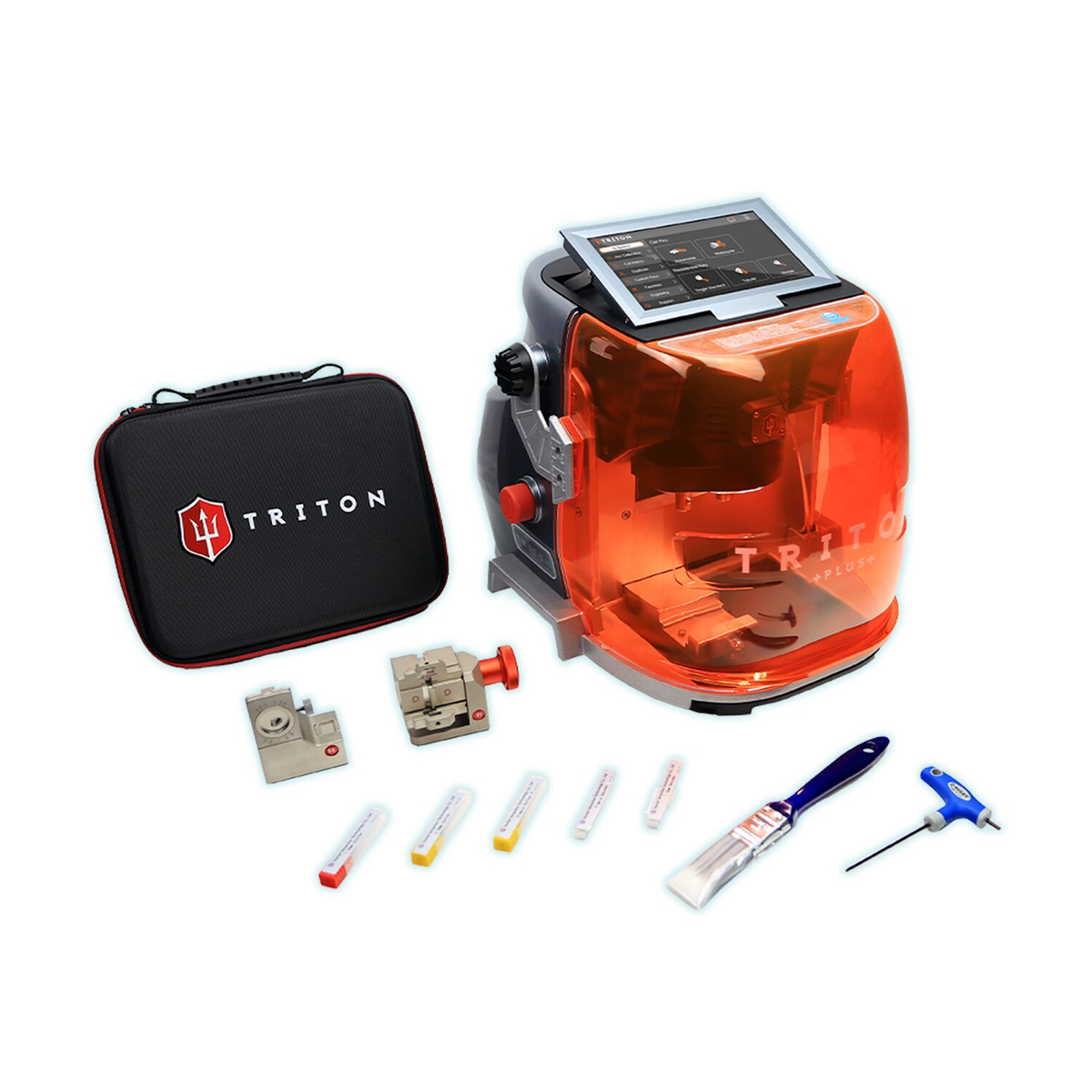 Triton Plus machine with automotive accessories