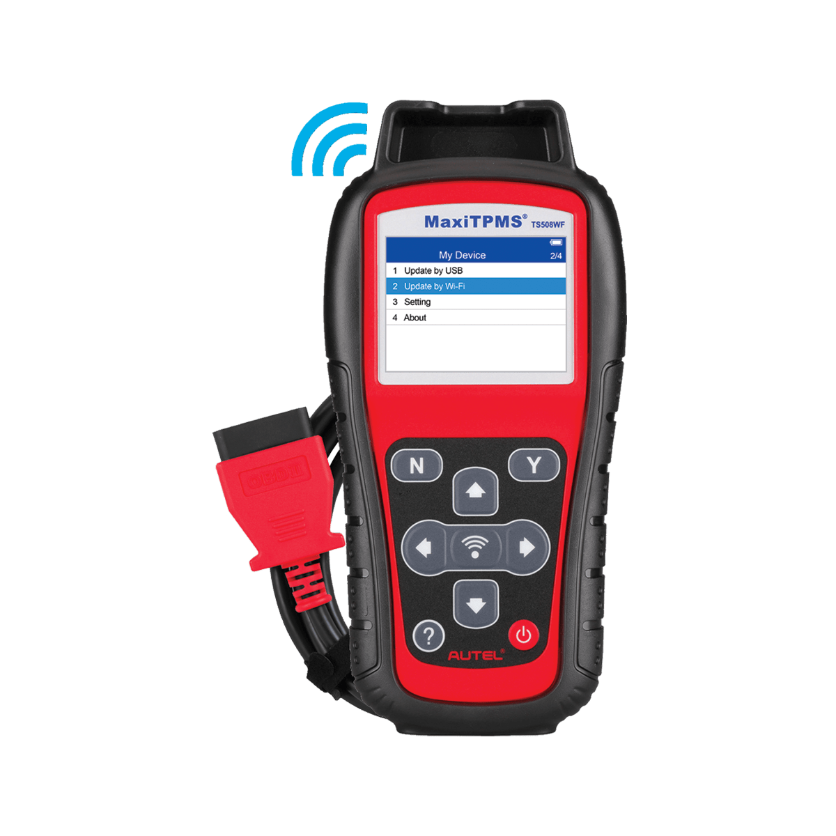 Autel TS508WF data retrieval feature