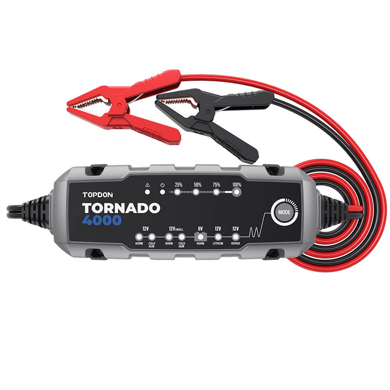 Compact, portable design of the TORNADO4000.