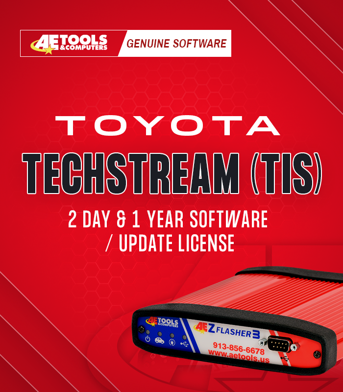 Toyota J2534 diagnostic software interface – Advanced diagnostics for Toyota and Lexus vehicles.