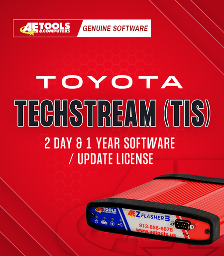 Toyota J2534 diagnostic software interface – Advanced diagnostics for Toyota and Lexus vehicles.