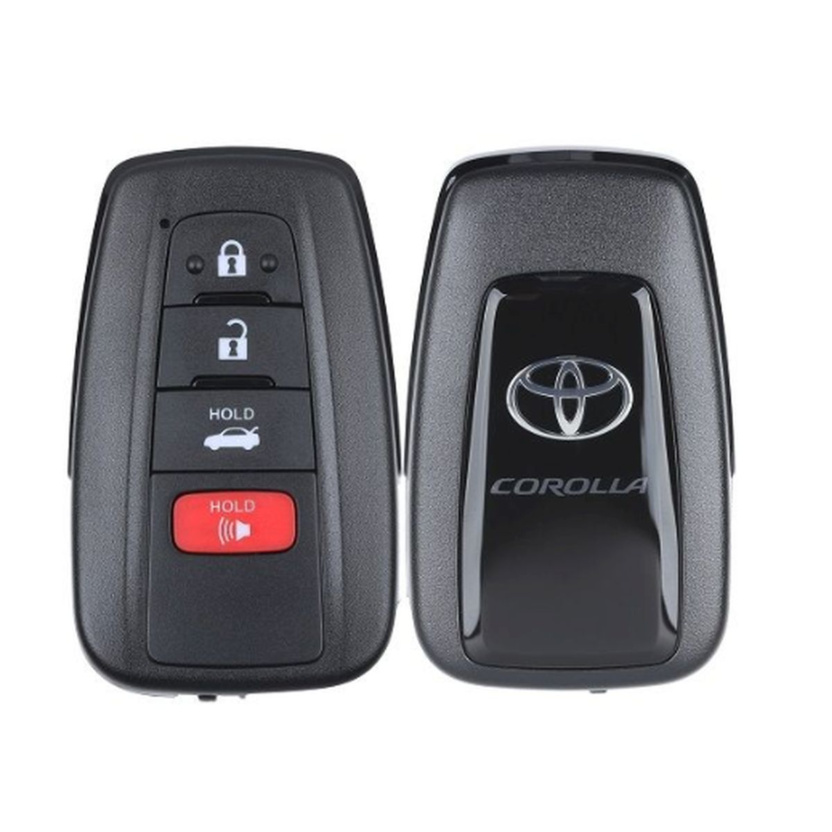 Toyota 4 button corolla key fob