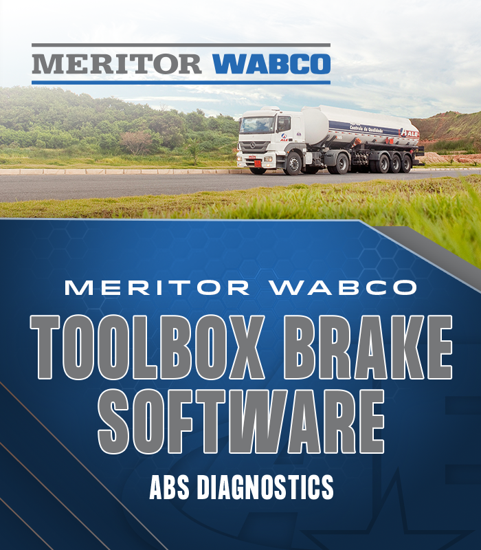 Meritor Wabco- Toolbox Brake Software- ABS Diagnostics- Heavy Duty Software- AE Tools & Computers