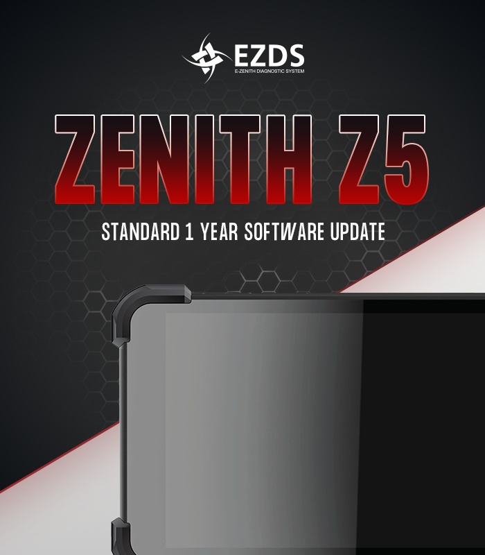 Updated software interface on Zenith device