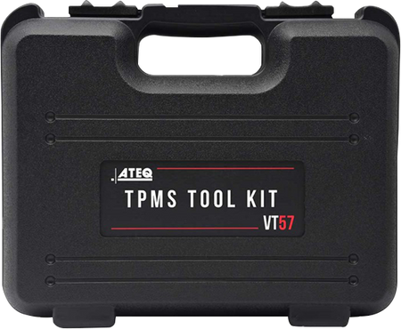 ATEQ VT57 Case and accessories box. Contains the cords and OBD2 connector for VT57 tool. TPMS Tools.