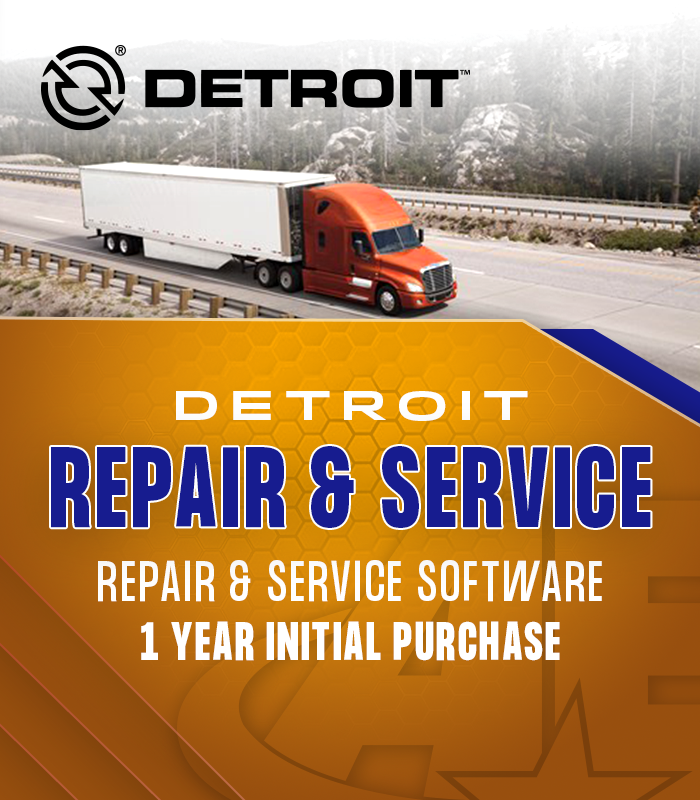 Detroit Diesel Repair & Service Info Software Initial Purchase - AE Tools & Computers