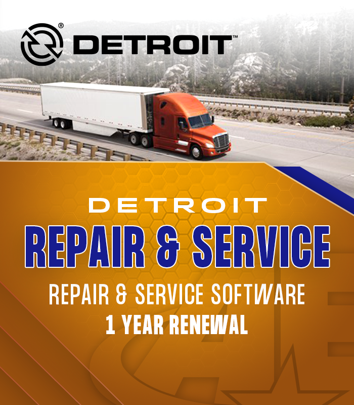 Detroit Diesel Repair & Service Info 1 Year Software & Subscription Renewal - AE Tools & Computers