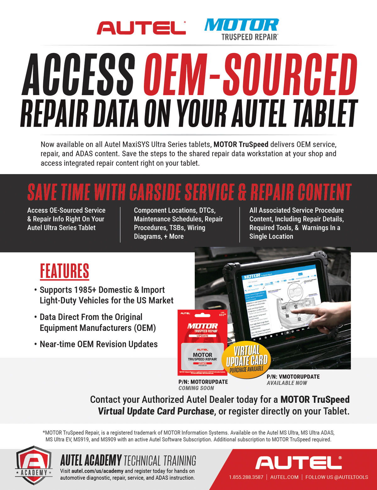 Virtual MOTOR TruSpeed Update Card - AE Tools & Computers